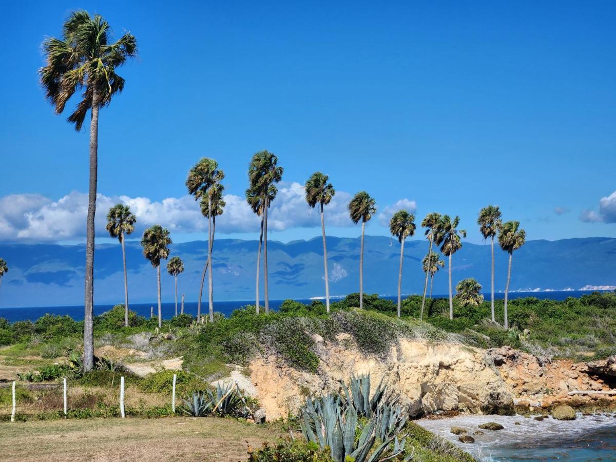 Beachfront Apartment, Quiet 4 Beds, 1 Bath, Ac, Wi-Fi, Hot Water, In Paraiso Near Los Patos Exterior foto